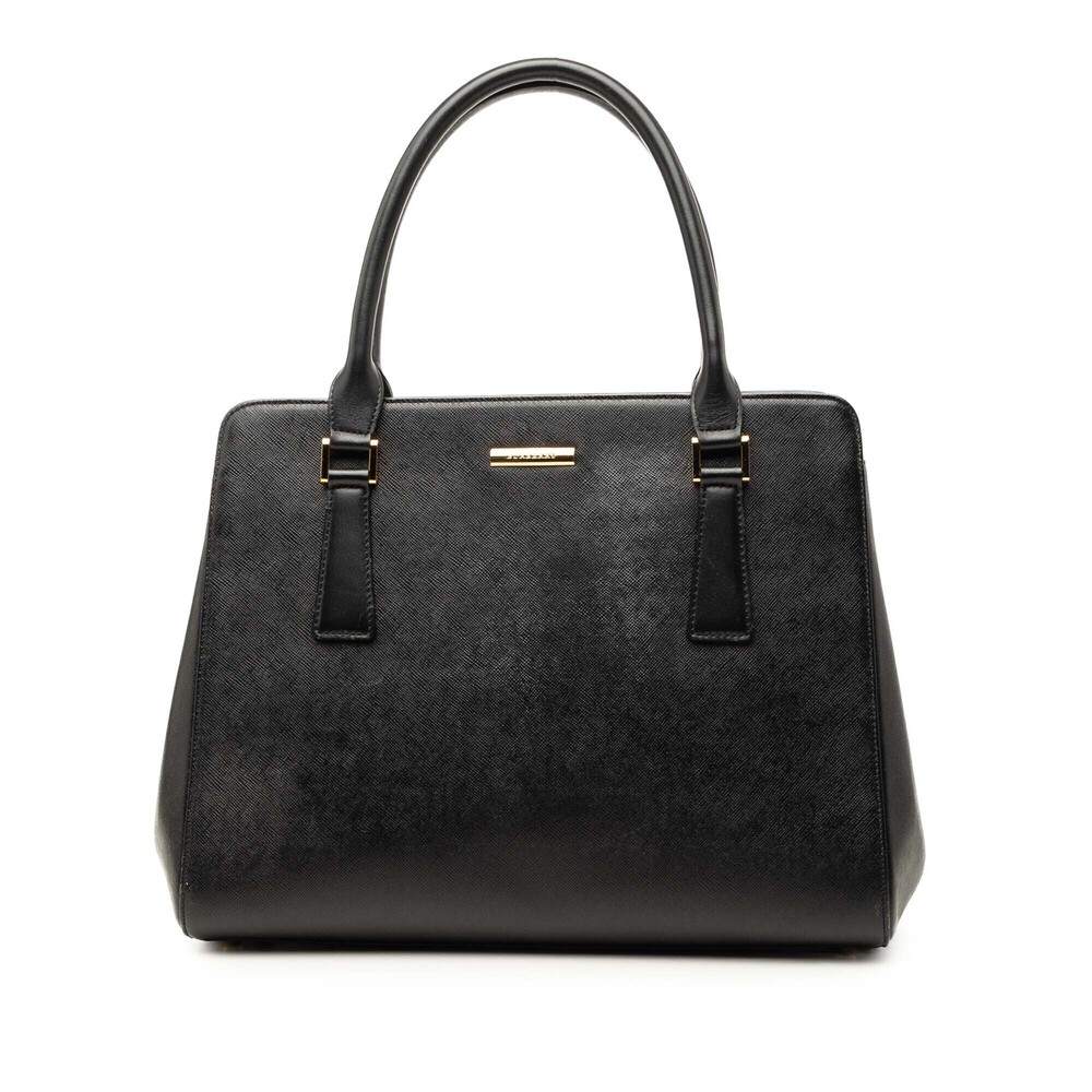 Pre-Loved Burberry Leather Handbag